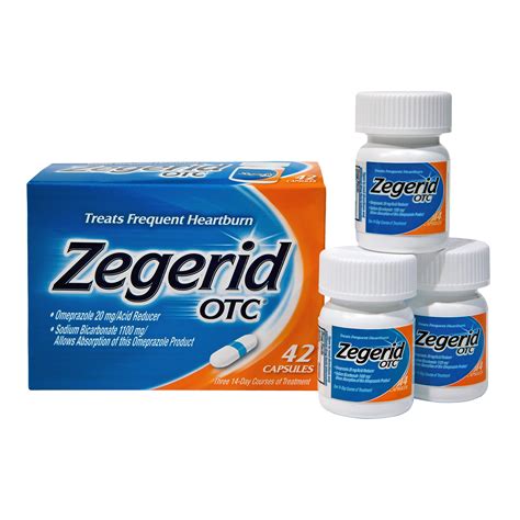 Zegerid Otc 24 Hour Heartburn Relief Stomach Acid Reducer The Only Proton Pump Inhibitor With