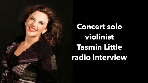 violin soloist tasmin little radio interview youtube