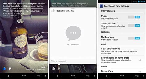 Facebook Home Apks Leak Can Be Installed On Some Phones Prior To
