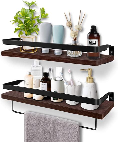 Get free shipping on qualified bathroom shelves or buy online pick up in store today in the bath department. Soraken Floating Shelves, Wall Shelves Wall Mounted ...