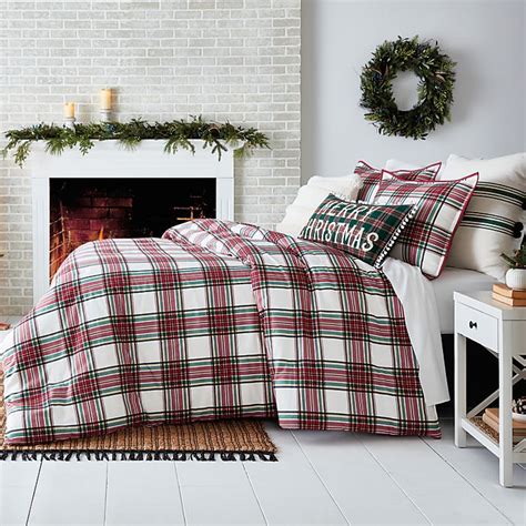 Bee And Willow™ Holiday Plaid Bedding Collection Bed Bath And Beyond Canada