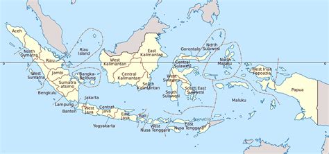 maps of indonesia detailed map of indonesia in english tourist map of indonesia road map