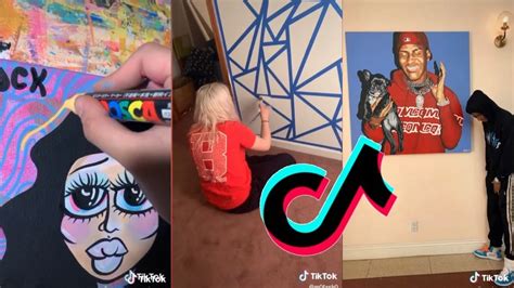 The Best Drawing And Painting Tiktok Compilation Youtube