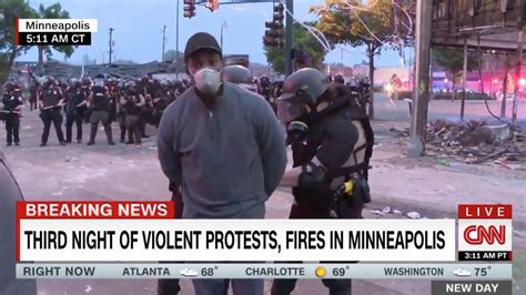 Cnn Reporter Covering Protests Gets Arrested On Live Tv Culture