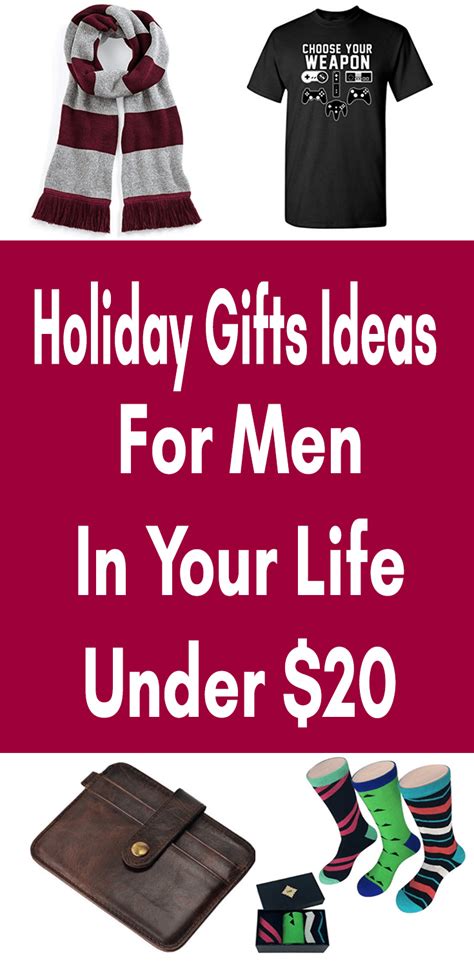 After all, the best things in life are (almost) free. budget friendly gift ideas for men under $20 - Life and a ...