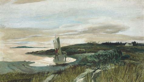 Andrew Wyeth Silver Cove Paintings Tempera Christie S