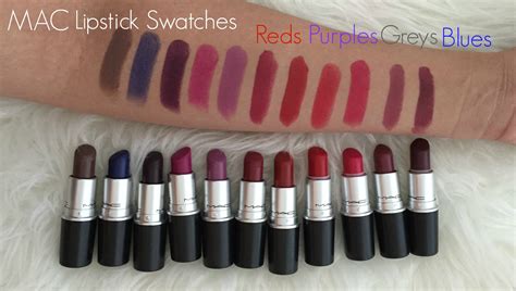 Mac Collection Lipstick Swatches Part 3 Bethalylovebeauty