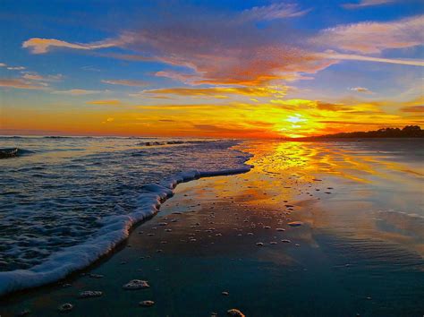 Hilton Head Island Sunset Photograph By Jacqueline Hayworth Fine Art America