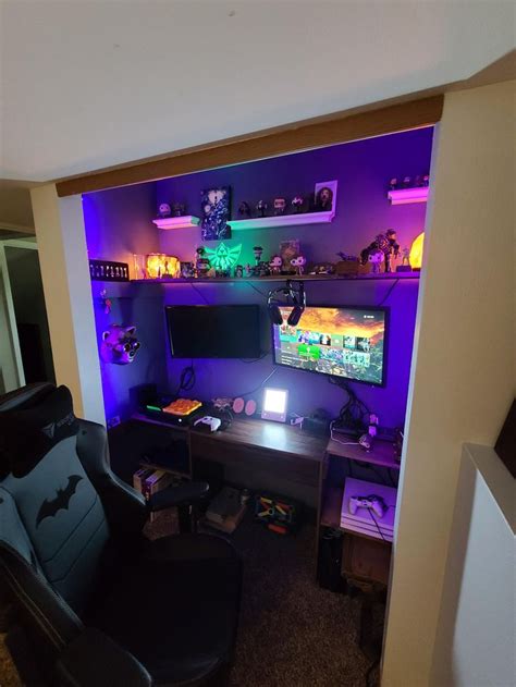 Turned My Closet Into My Gaming Center Thoughts Games Room