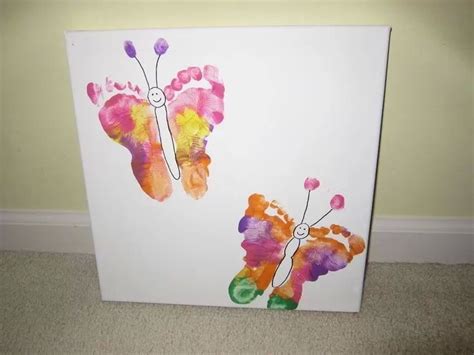 Footprint Preschool Crafts Handprint Art Footprint Crafts