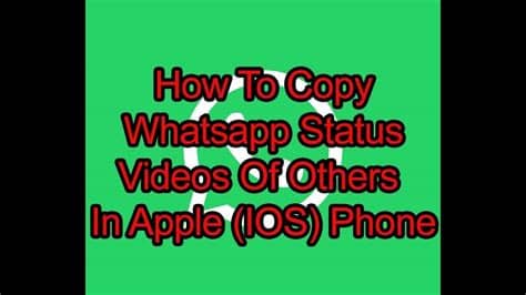 There are two ways to save status easily. How to copy/Download Whatsapp Status of your friends in ...
