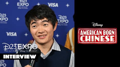 Ben Wang American Born Chinese Interview D23 Expo 2022 Youtube