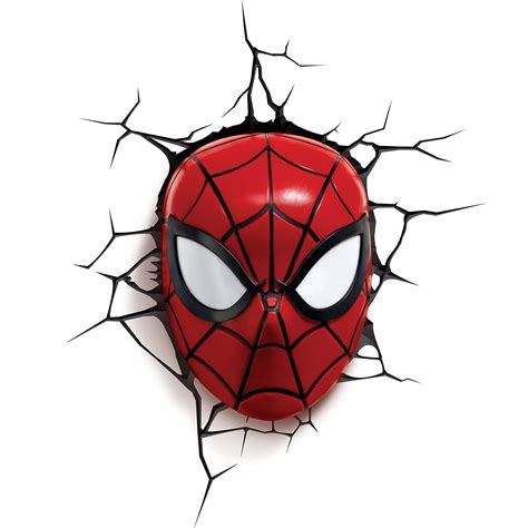 Buy 3d Light Fx 816733002224 Spiderman Marvel Spider Man 3d Wall Light