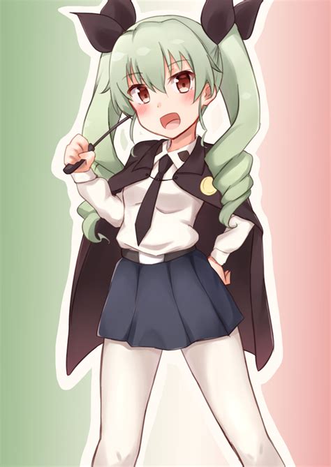 Anchovy Girls Und Panzer Drawn By Kapatarou Danbooru