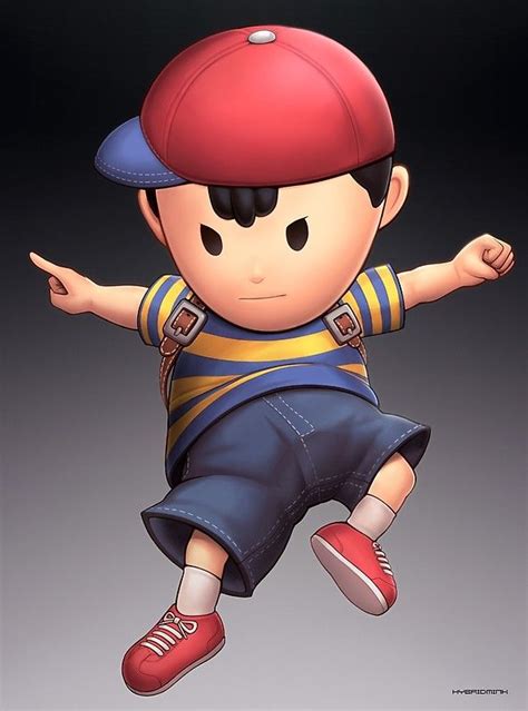 Ness Ultimate Photographic Print By Hybridmink Smash Bros Super