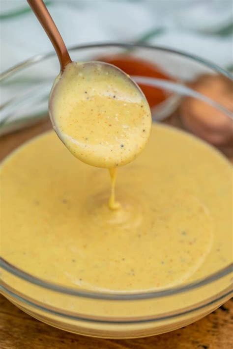 Honey Mustard Sauce The Best Dip Recipe Video Sweet And Savory Meals