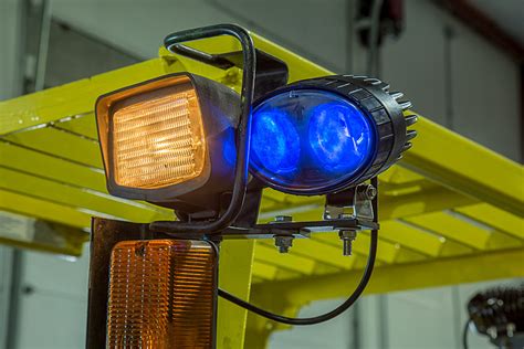 Forklift Blue Light Led Safety Light With Arrow Beam Pattern Super