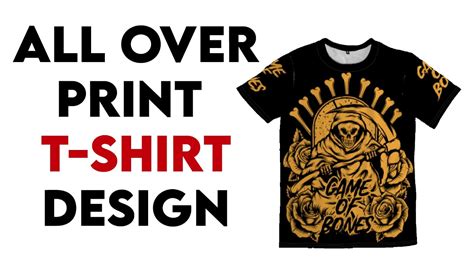 all over print t shirt design tutorial t shirt design in illustrator advance t shirt design