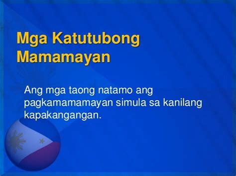 Ang Mamamayang Pilipino