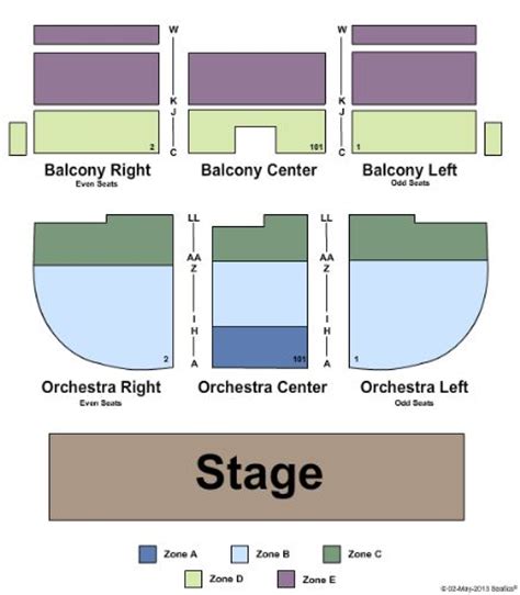 Saenger Nola Seating Chart