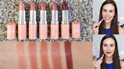 Rimmel Lasting Finish Lipstick By Kate Moss Nude Collection Swatches