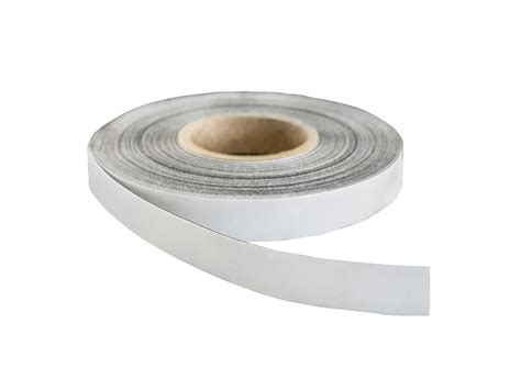 Magnetic Strip White 50mm X 08mm 30m Roll Magnetic Solutions