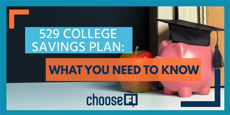 529 College Savings Plan What You Need To Know Choosefi