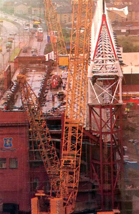 RangersHistory on Twitter: "21st Century Stadium in the Making http://t