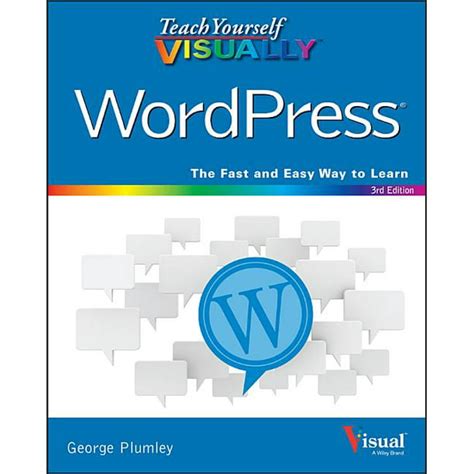 Teach Yourself Visually Wordpress Edition 3 Paperback