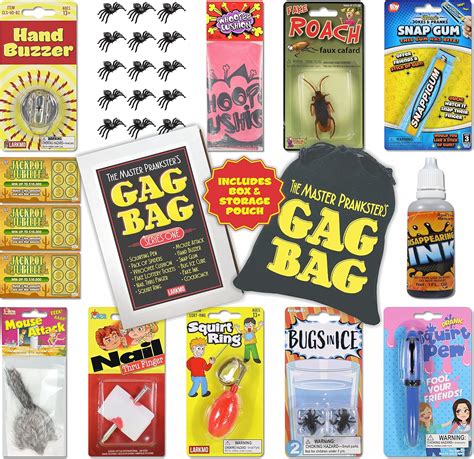 Tass The Master Prankster S Gag Bag Series One Prank Kit Box Pack T Set Funny