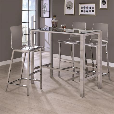 Coaster Bar Units And Bar Tables 5pc Dining Room Group Value City