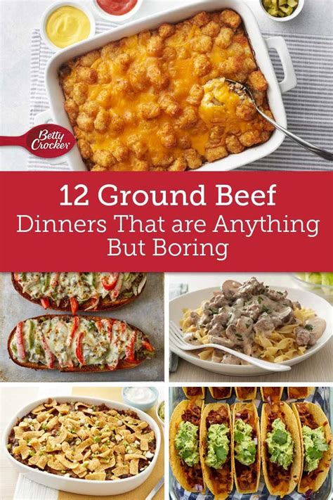 25 Dinner Ideas With Ground Beef Best Dinners With Ground Beef From Easy Ground Beef Skillet Meals