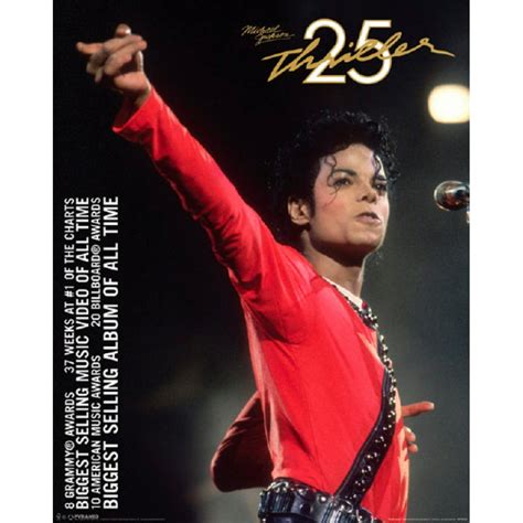 Michael Jackson Thriller 25t Poster 16 X 20