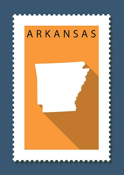 Silhouette Of Arkansas Outline Clip Art Vector Images And Illustrations