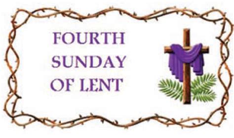 Fourth Sunday Of Lent God Is In Control