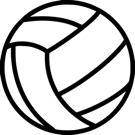 Volleyball Svg Png Icon Free Download (#531619) - OnlineWebFonts.COM