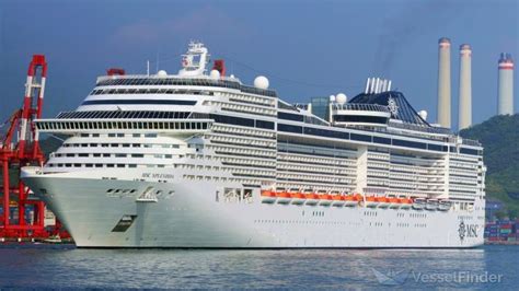 Msc Splendida Passenger Cruise Ship Данные судна и текущее