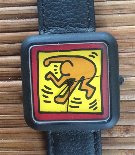 Special Editions Limited Art Watch With Design After Keith Haring