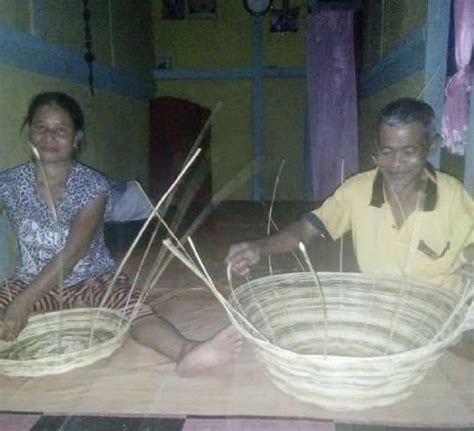 YTPRayeh Com Kerajinan Rotan Masyarakat Dusun Ensibau Ciri Khas Dan