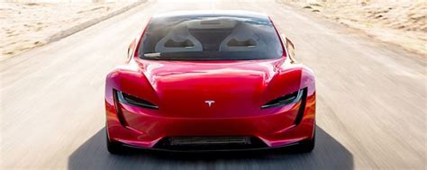 Tesla Roadster Steering Wheel Red Reservation Reveal