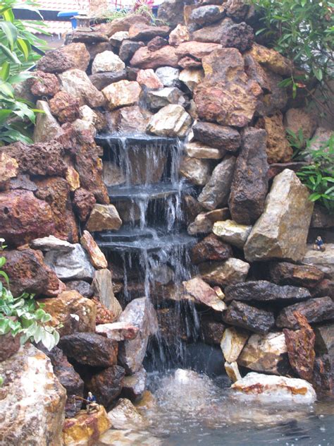 Stacked Stone Waterfall