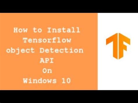 Tensorflow Object Detection Install Tensorflow Object Detection Api
