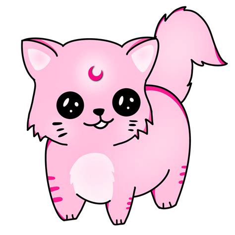 The Pink Cat 12025543 Png
