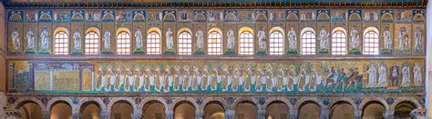 Basilica Di Santapollinare Nuovo In Ravenna Italy