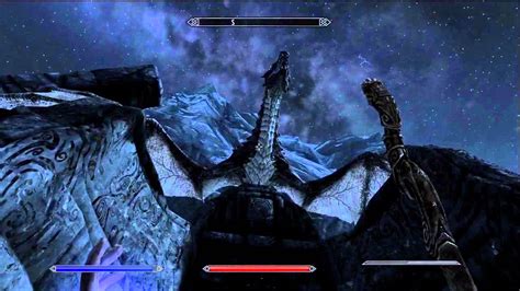 Skyrim Frozen Dragon Glitch Youtube