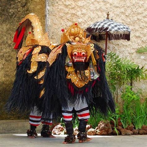 Barong Is A Lion Like Creature And Character In The Mythology Of Bali