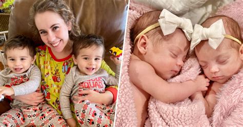 mom of twins gives birth 13 months later — to another set of identical twins flipboard