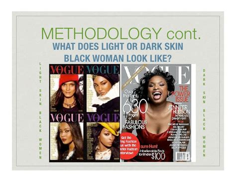 Skin Tone As A Factor In Representation Of Black Women In Magazines