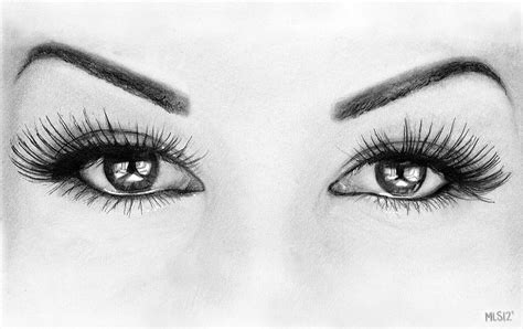 15 Pencil Drawings Of Eyes Fineart Pencil Drawings Sketches