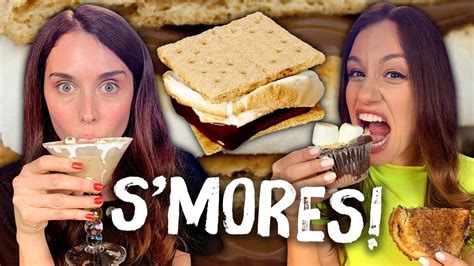 Taste Testing Crazy Smores Foods Cheat Day Youtube